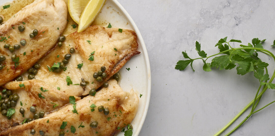 Pan-Fried Tilapia with Lemon and Capers
